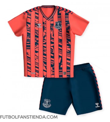 Everton Segunda Equipación Niños 2023-24 Manga Corta (+ Pantalones cortos)